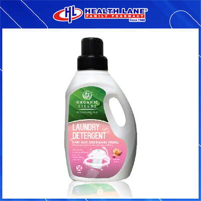 ORGANIC FIELDS LAUNDRY DETERGENT WITH BAKING SODA (FLORAL) 1000ML